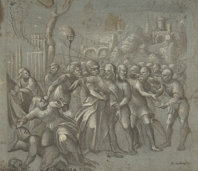 Die Verhaftung Christi, ca. 1545-46 von Niccolo Giolfino