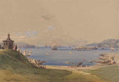 Plymouth Sound vom Hoe von Nicholas Condy
