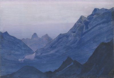 Himalayas, Albumblatt von Nicholas Roerich