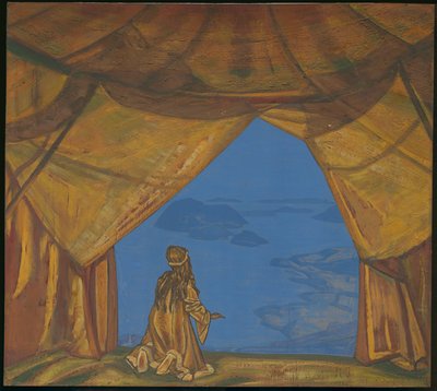 Herr der Nacht, 1918 von Nicholas Roerich