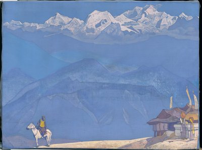 "Erinnern", "Sein Land" Serie, 1924 von Nicholas Roerich