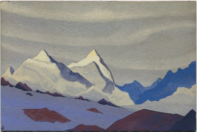Westliche Himalayas von Nicholas Roerich