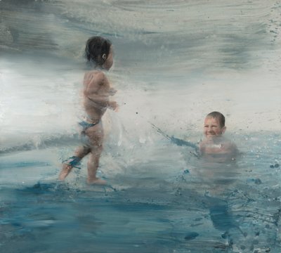 Kinder am Meer, 2015 von Nicola Pucci