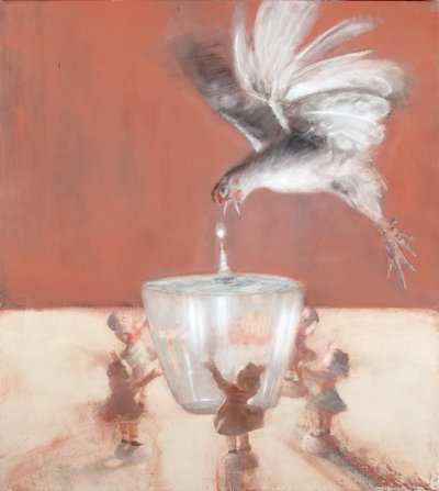 Hahn mit Vase, 2013 von Nicola Pucci