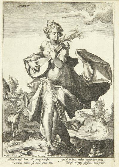 Das Gehör von Nicolaes Jansz. Clock