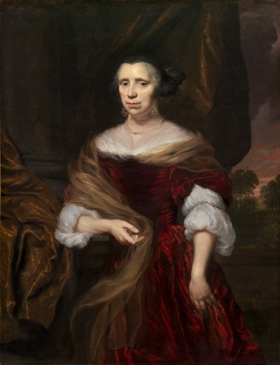 Porträt einer Dame von Nicolaes Maes