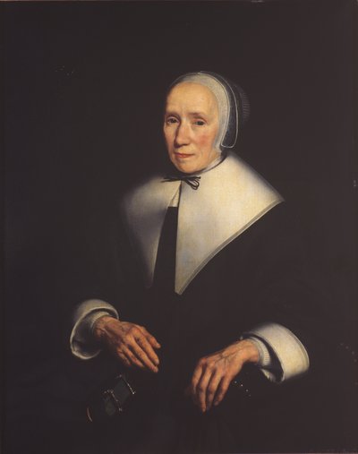 Porträt einer Frau von Nicolaes Maes