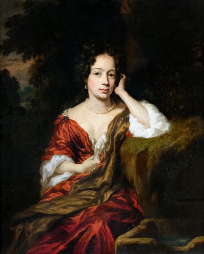 Porträt einer Frau von Nicolaes Maes