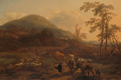 Die drei Herden von Nicolaes Pietersz Berchem