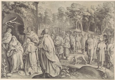 Anbetung der Könige von Nicolaes de Bruyn