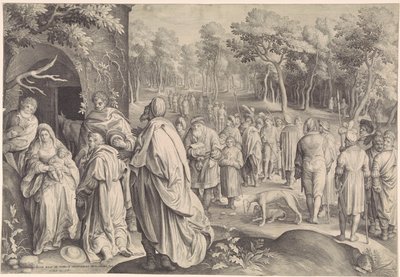 Anbetung der Könige von Nicolaes de Bruyn
