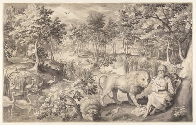 Jeremia prophezeit die Zerstörung Jerusalems von Nicolaes de Bruyn
