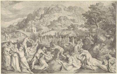 Bethlehemitischer Kindermord von Nicolaes de Bruyn
