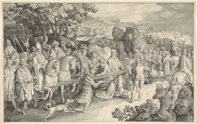Kreuztragung von Nicolaes de Bruyn
