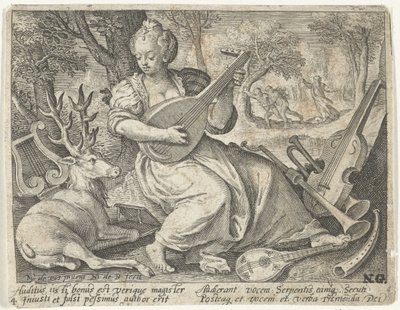 Zintuig Gehör von Nicolaes de Bruyn