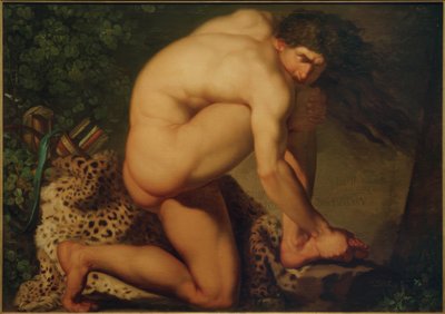 Der verwundete Philoktet von Nicolai Abraham Abildgaard