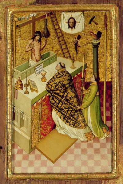 Die Messe des Heiligen Gregor von Nicolas Frances