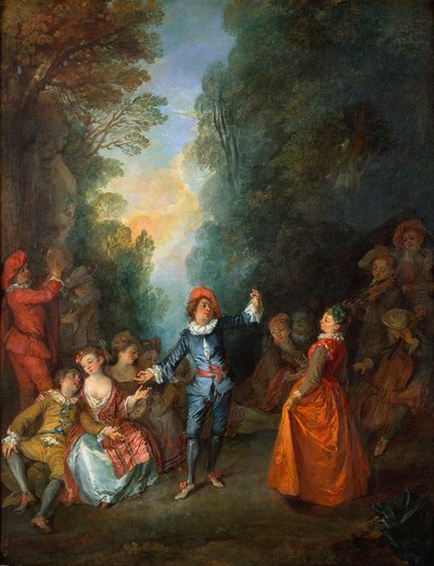 Fete Champetre von Nicolas Lancret