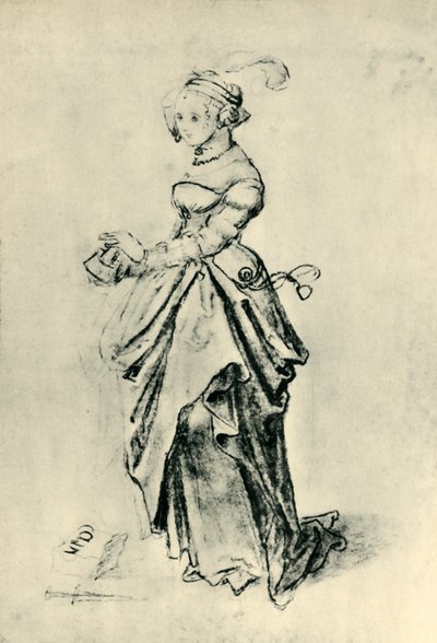 Junge Frau, frühes 16. Jahrhundert, 1943 von Nicolas Manuel Deutsch
