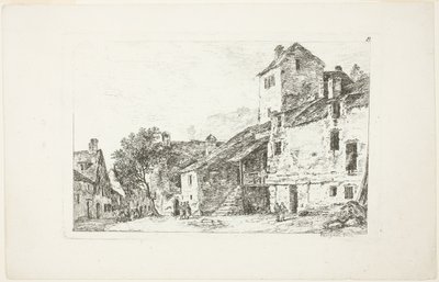 Landschaft, aus Deuxieme Cahier de Paysage von Nicolas Perignon