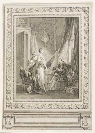 Ankleiden von Nicolas Ponce