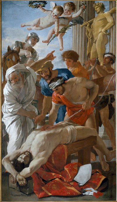 Martyrium des Heiligen Erasmus von Nicolas Poussin