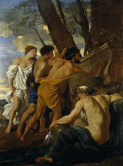 Die arkadischen Schäfer von Nicolas Poussin