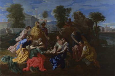 Das Auffinden des Moses von Nicolas Poussin