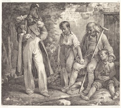 Das Almosen von Nicolas Toussaint Charlet