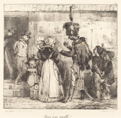 Wären Sie empfindsam? von Nicolas Toussaint Charlet