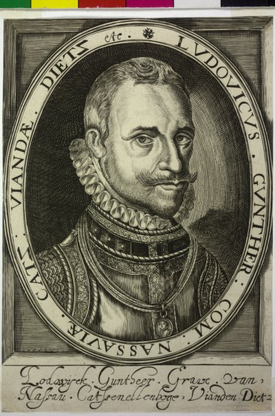 Graf von Nassau-Dillenburg Ludwig Günther von Nicolas de Clerck
