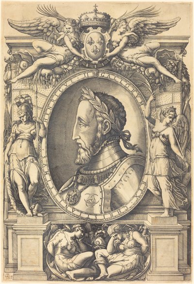 Heinrich II., König von Frankreich von Nicolaus Beatrizet