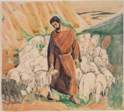 Der gute Hirte von Niels Larsen Stevns