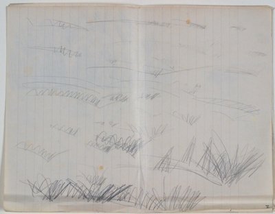Landschaftsskizze von Niels Larsen Stevns