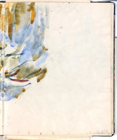 Studie von Gebüsch von Niels Larsen Stevns