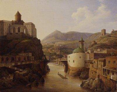 Ansicht von Tiflis, 1839 von Nikanor Grigoryevich Chernetsov