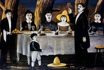 Familienfest von Niko Pirosmani