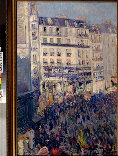 Mardi Gras in Paris von Nikolai Alexandrovich Tarkhoff