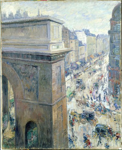 La porte Saint-Martin, ca. 1902 von Nikolai Alexandrovich Tarkhov