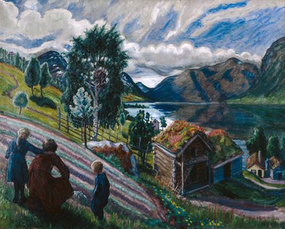 Graues Wetter von Nikolai Astrup