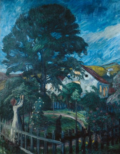 Unter dem großen Eschenbaum von Nikolai Astrup