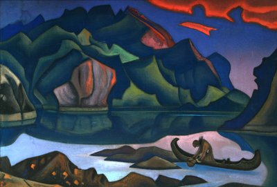 Versteckter Schatz, 1947 von Nikolai Konstantinowitsch Roerich