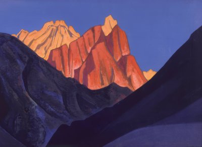 Der Himalaya von Nikolai Konstantinowitsch Roerich