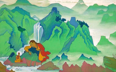 Padma Sambhava von Nikolai Konstantinowitsch Roerich