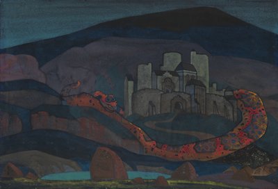 Die verdammte Stadt von Nikolai Konstantinowitsch Roerich