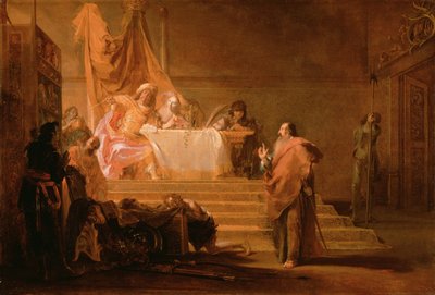 Solon vor Krösus von Nikolaus Knüpfer