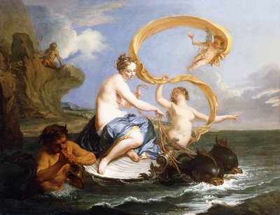 Der Triumph der Galatea, ca. 1727 von Noel Nicholas Coypel