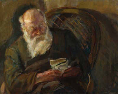 Christian Krohg, ca. 1920 von Oda Krohg