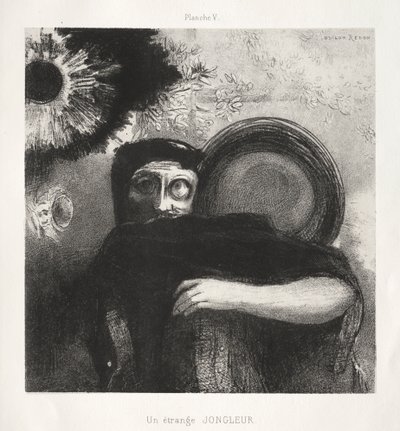 Ein seltsamer Jongleur von Odilon Redon