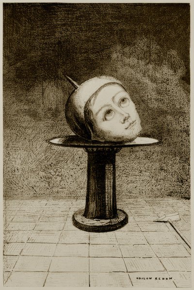 Auf der Schale von Odilon Redon